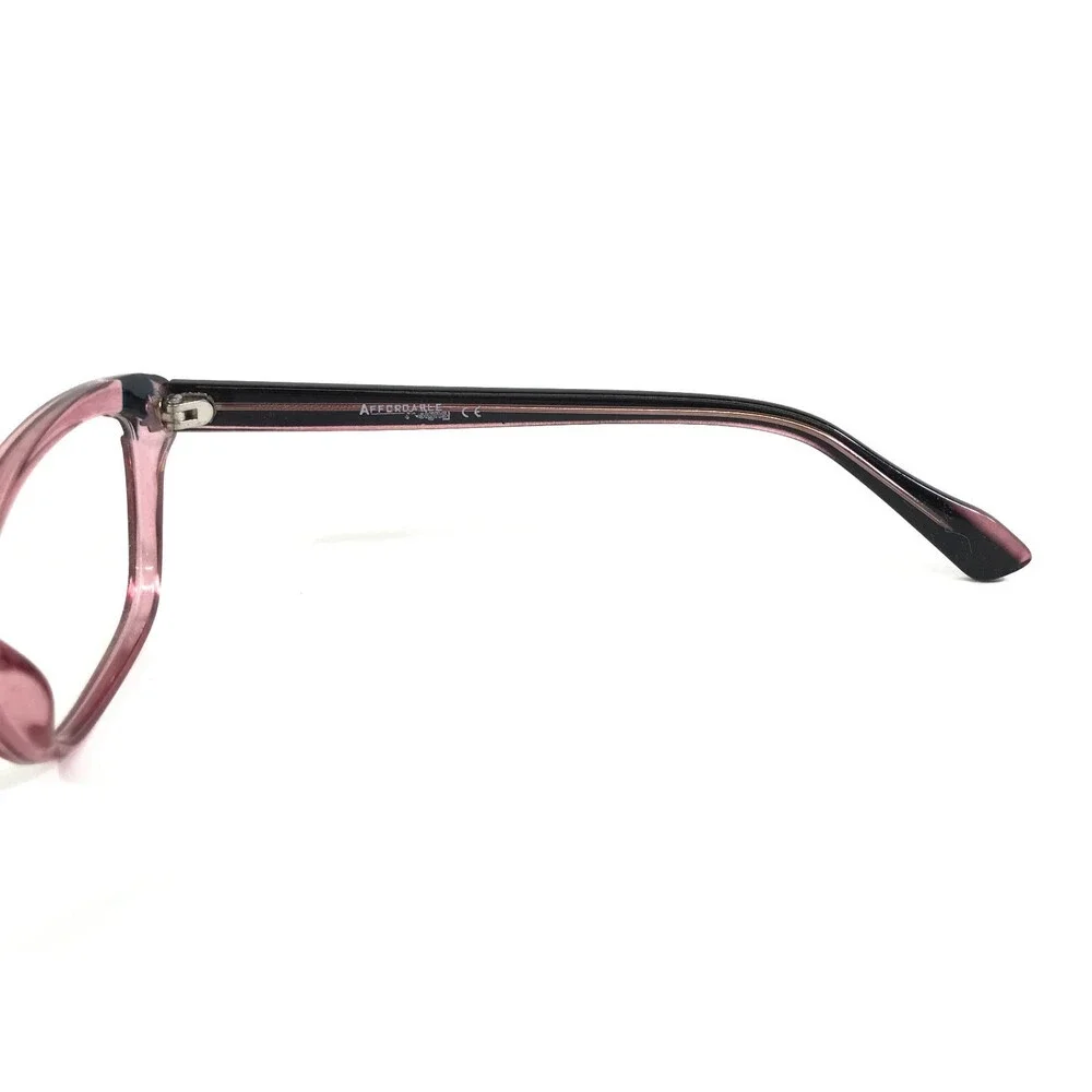 Affordable Designs Eyeglasses Frames Erica Violet Cat Eye Full Rim 55-17-140